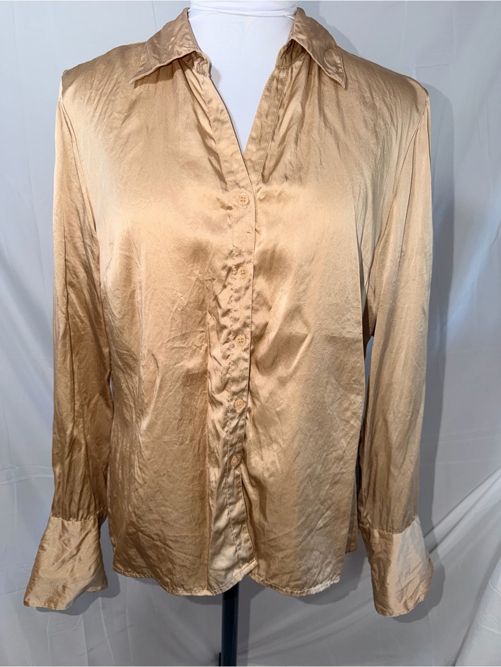 Fred David Silk button down shirt